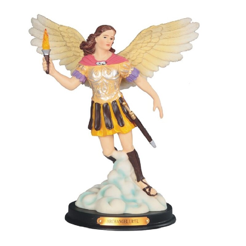 FC Design Archangel Uriel Holy Figurine | Wayfair