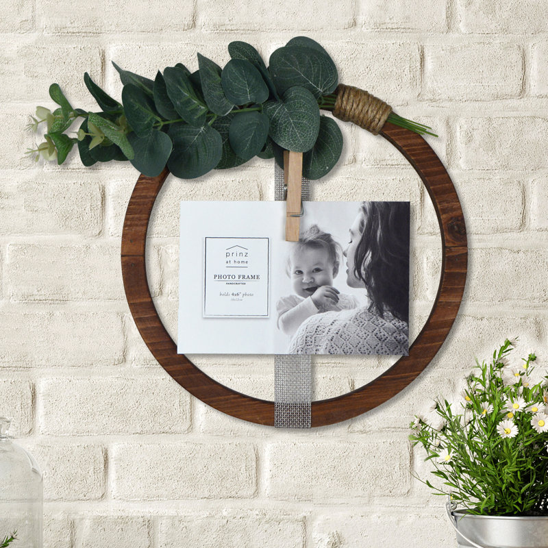 Prinz Hanging Ribbon Collage Circular Wall Display Picture Frame