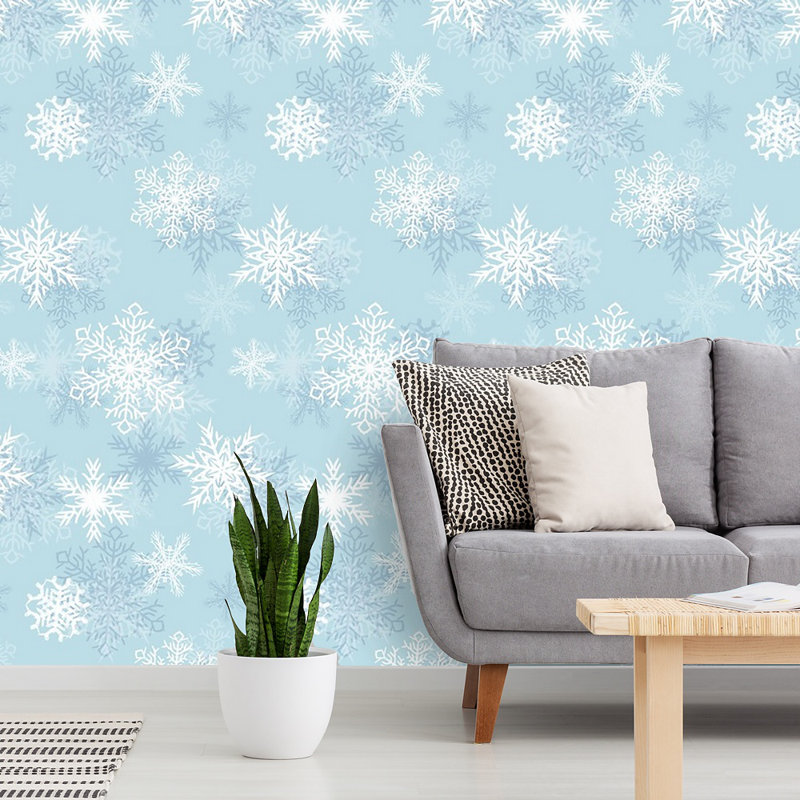 The Holiday Aisle Steffey Christmas Snowflakes 48 L X 24 W