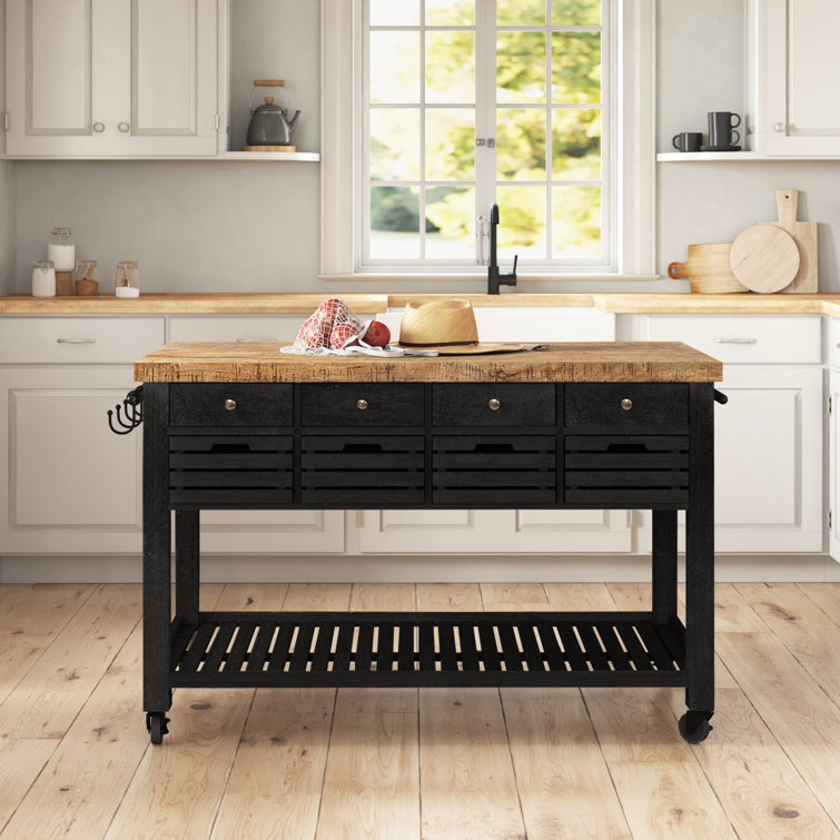 Birch Lane Glenwood Kitchen Island Reviews Wayfair