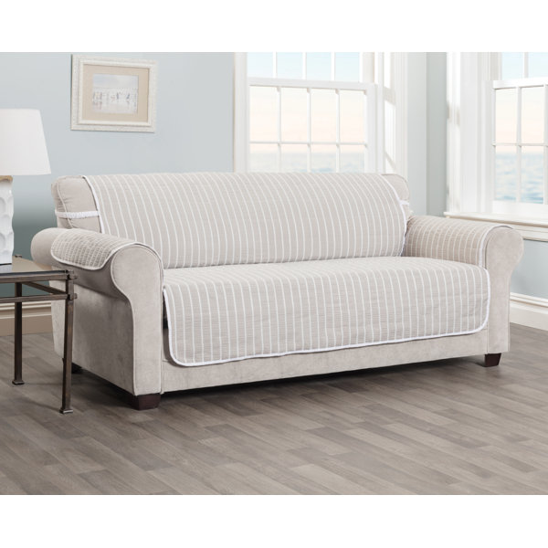 Innovative Textile Microfiber Loveseat Furniture Protector Natural Innovative Textile Solutions MLOVE natural