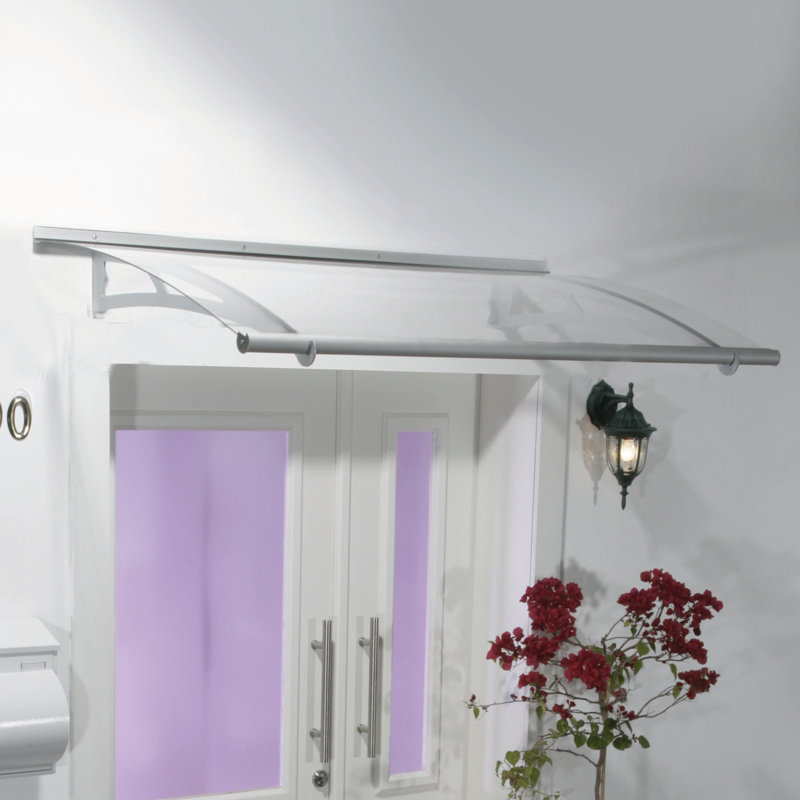 Palram Aquila 5 Ft W X 3 Ft D Door Awning Reviews Wayfair