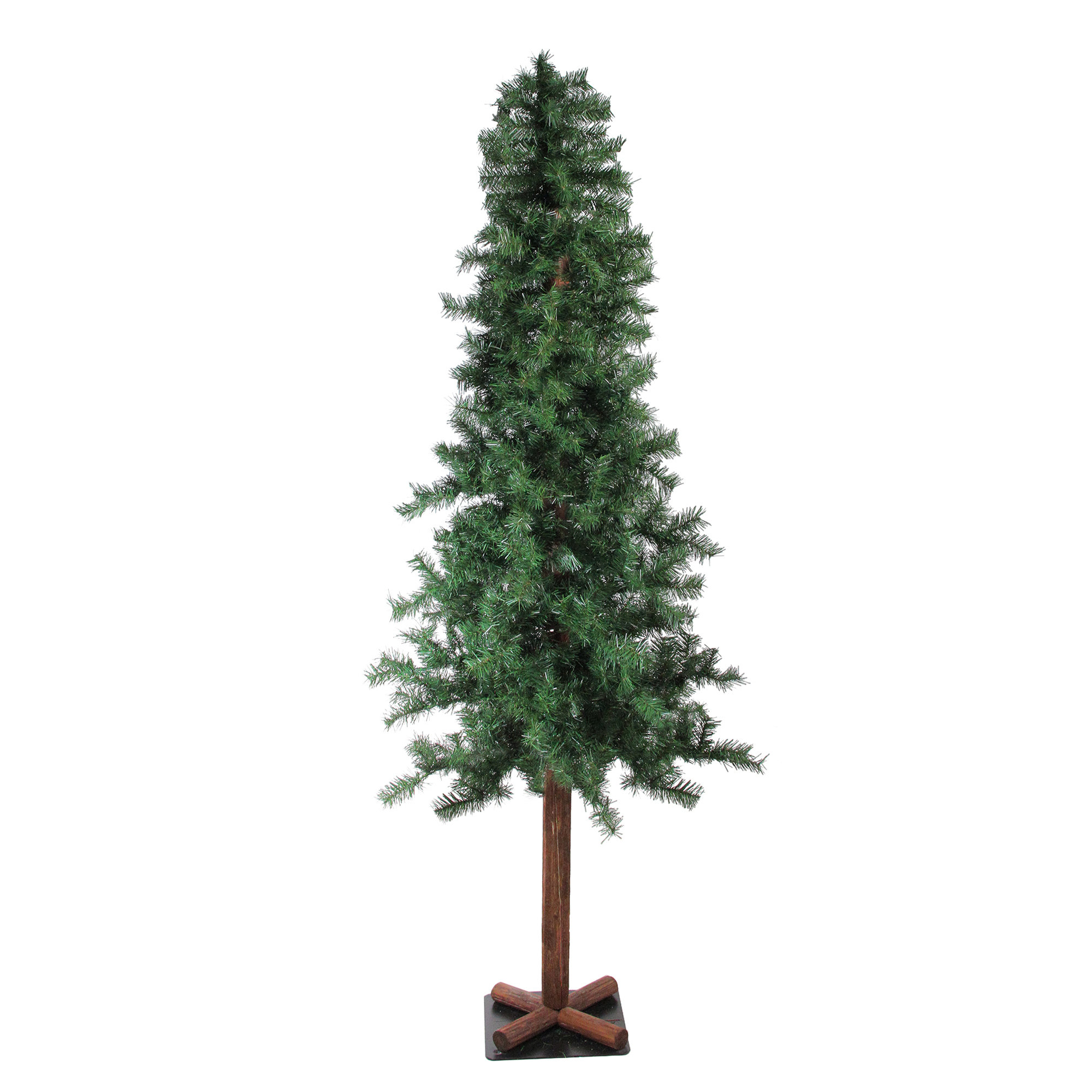 Alpine Spruce Christmas Tree Luxury Traditional Forest Green 2 sizes
