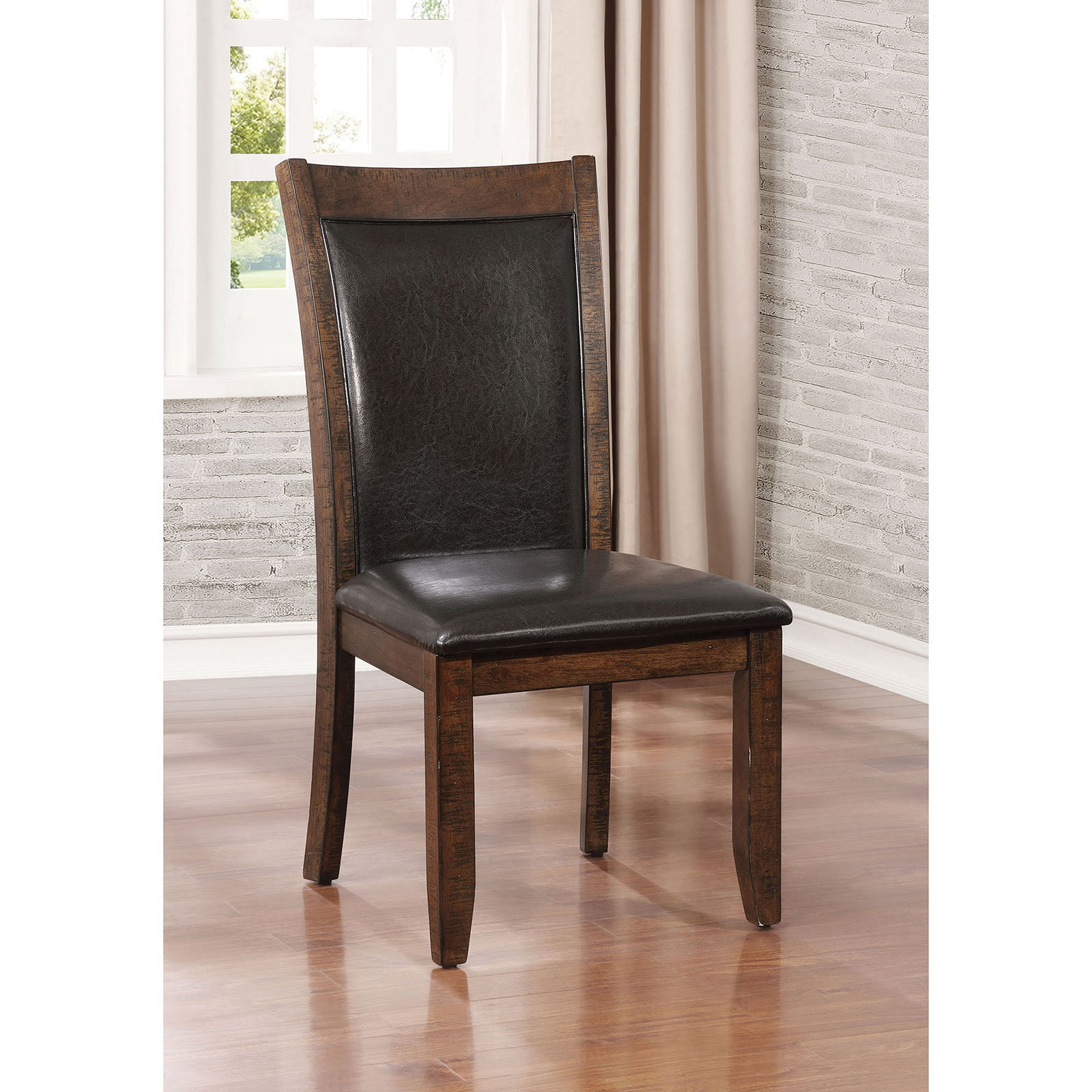Loon Peak Herbert Upholstered Dining Chair Reviews Wayfair