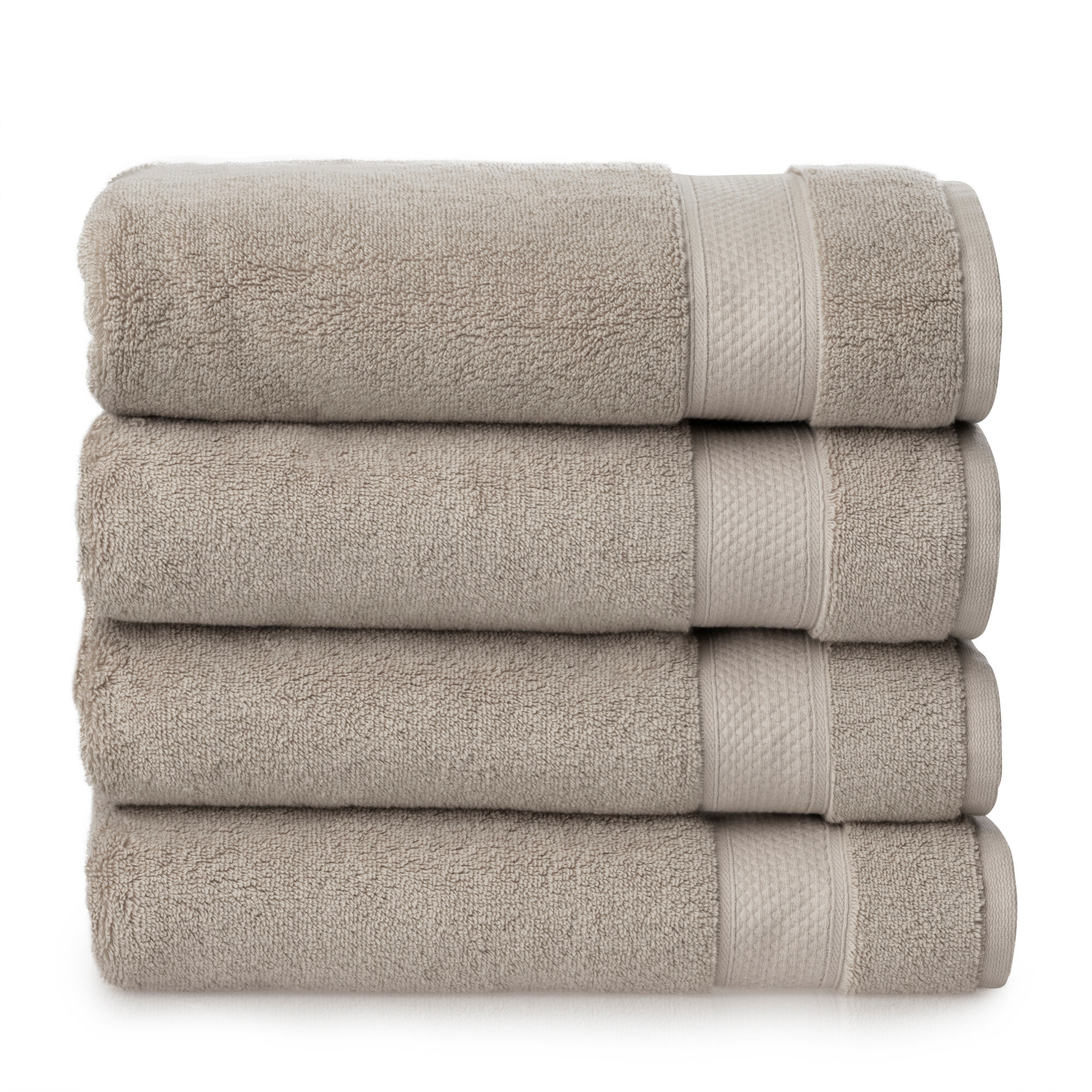 Ivory **FREE DELIVERY** EGYPTIAN COTTON 6pc BATH TOWEL SET THICK SOFT 600gsm 