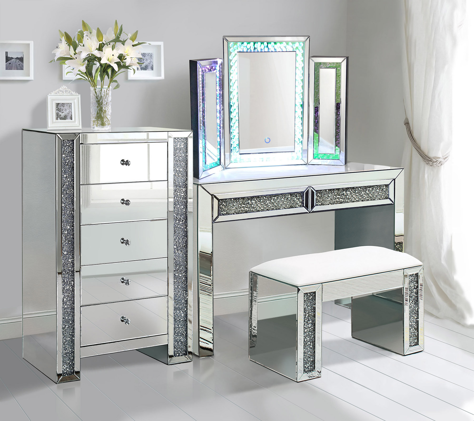 makeup vanity dresser