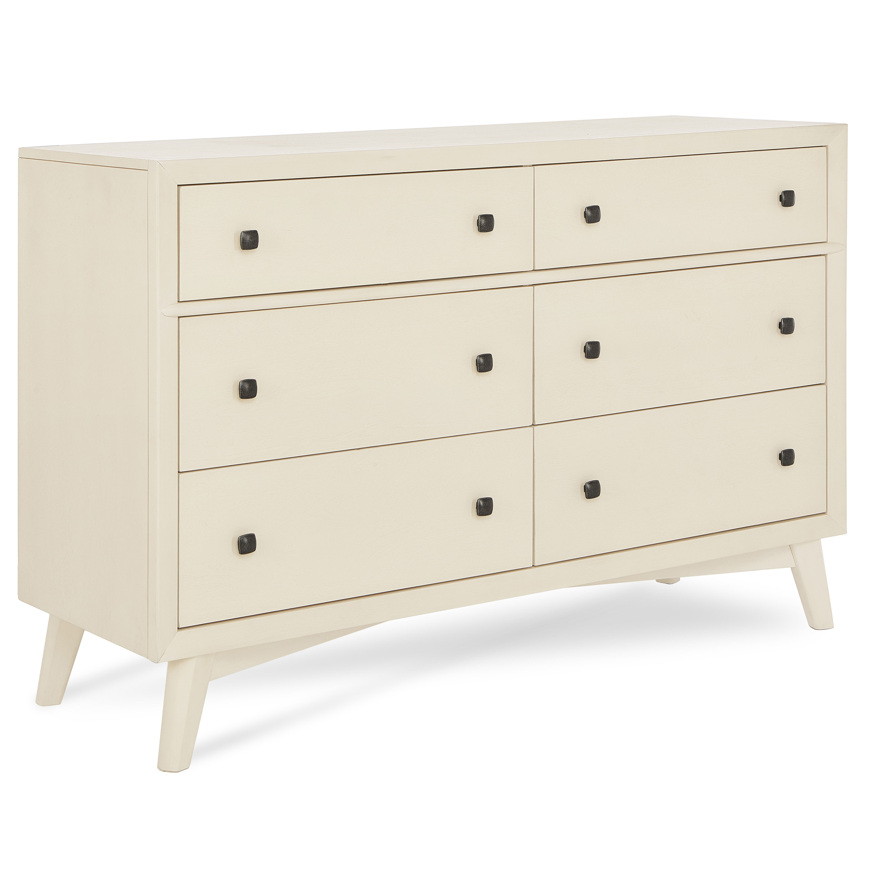 evolur loft double dresser black