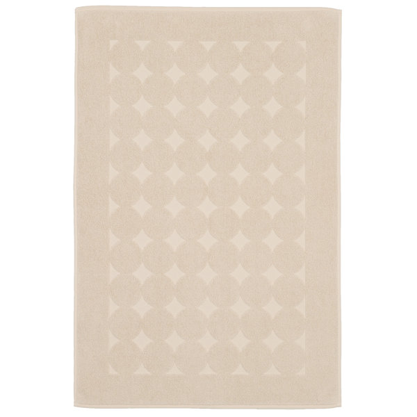 Latitude Run Toscano 100 Turkish Circle Design Rectangle 100 Cotton Polka Dots Bath Rug Reviews Wayfair