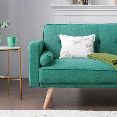 Hashtag Home Jandreau 71.6'' Upholstered Sleeper Sofa & Reviews | Wayfair