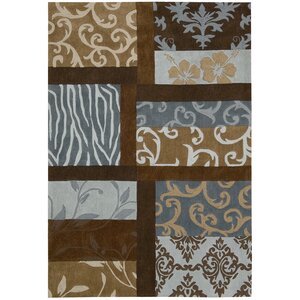 Dovewood Blue/Brown Area Rug