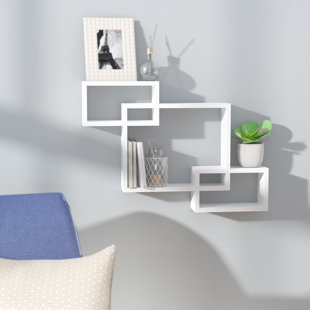 3 Intersecting Wall Shelf Brayden Studio Fashion and beautiful backpack