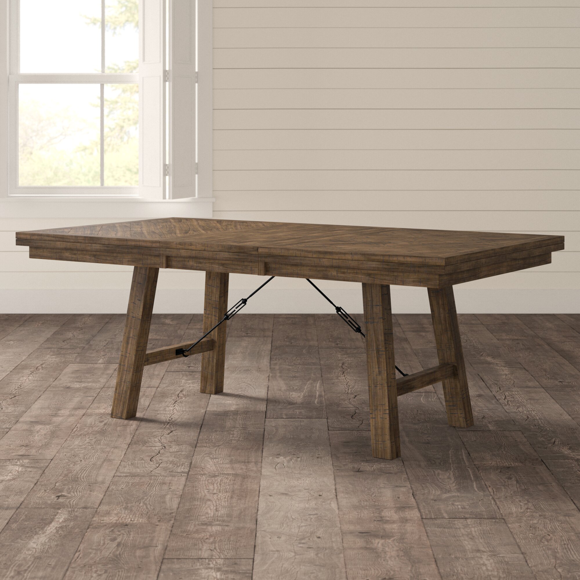 Three Posts Hull Extendable Dining Table Birch Lane