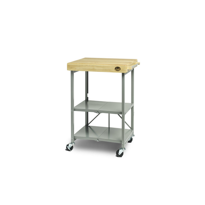 Kitchen Cart With Wood Top Kitchen Cart With Wood Top