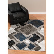 7-Feet 10-Inch by 11-Feet 2-Inch United Weavers of America Townshend Collection Mountain Modern Area Rug Brown 