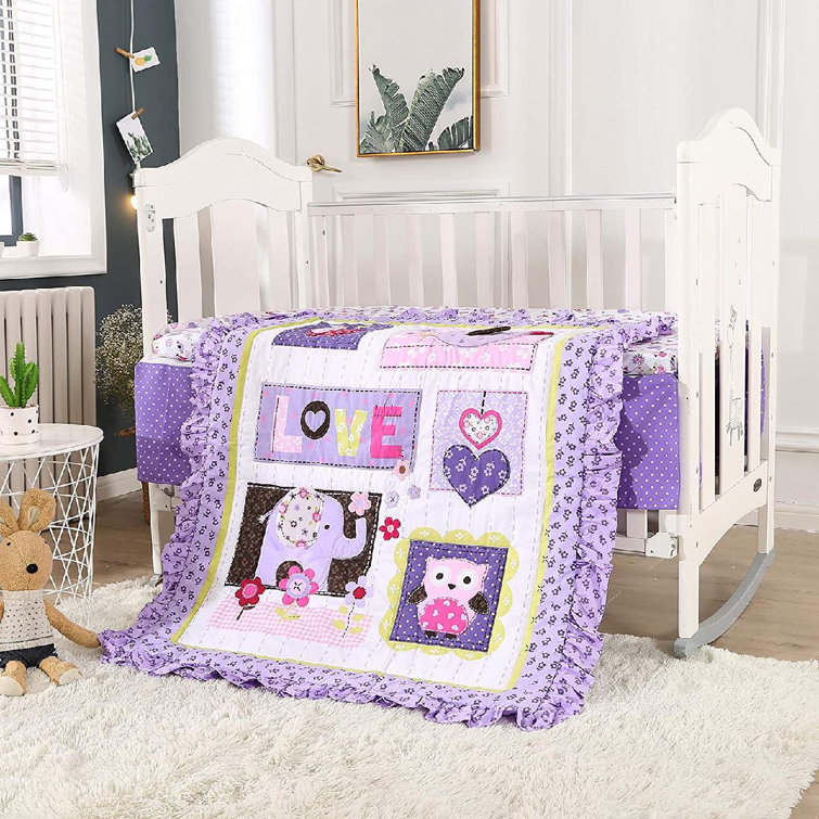 Indigo Safari Dan 100 Cotton Crib Bedding Set Wayfair