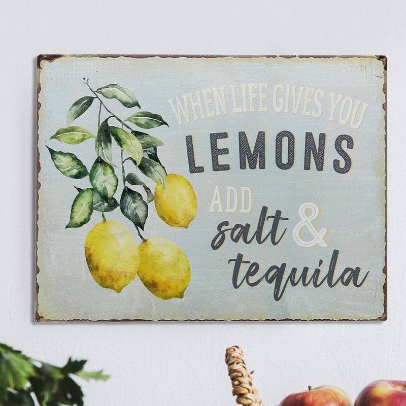 Barnyard Designs When Life Gives You Lemons Add Salt And Tequila