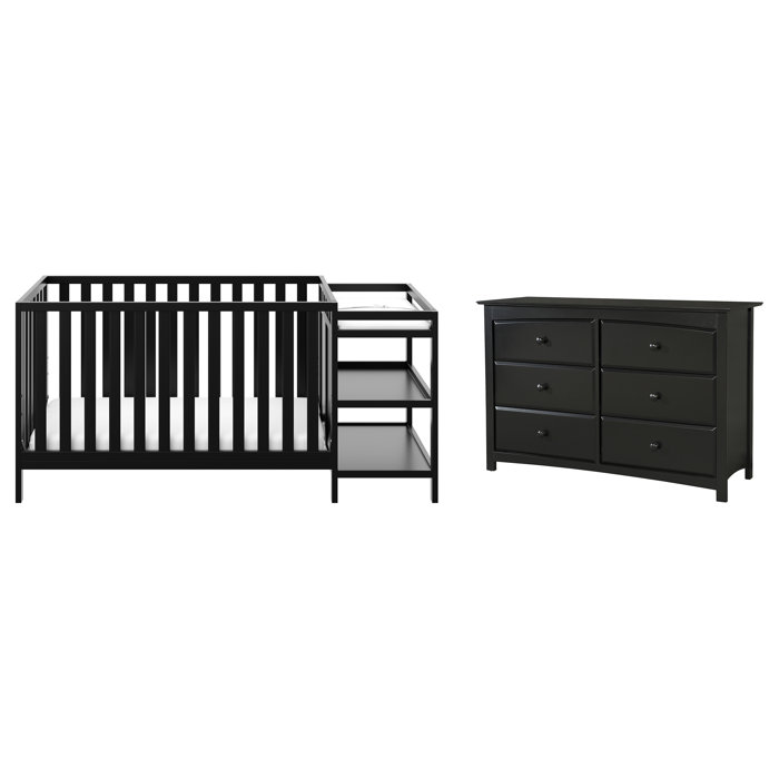 Storkcraft Pacific Convertible Standard Crib And Changer Combo 2