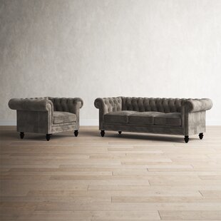 Eufaula Velvet Living Room Set by Birch Lane™