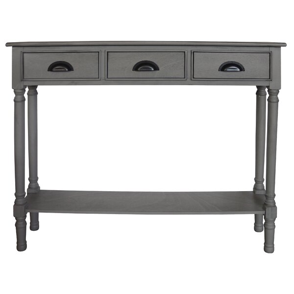 Ophelia & Co. Pearsall 39.5'' Solid Wood Console Table & Reviews 