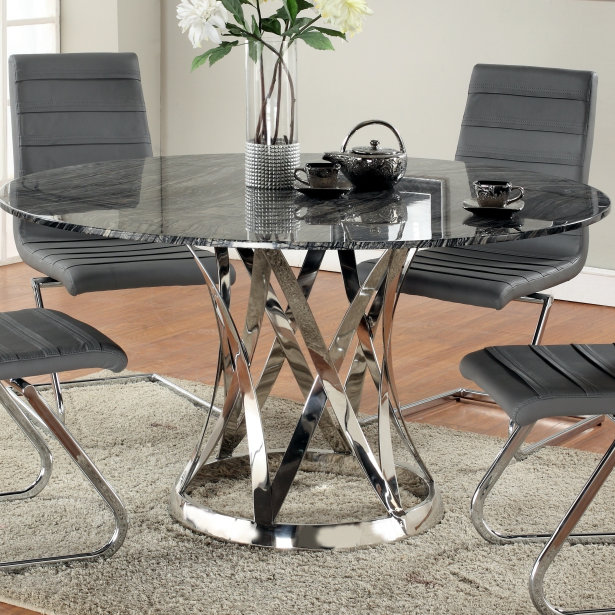Marble Kitchen Dining Tables You Ll Love Wayfair Elkin Marble Dining Table