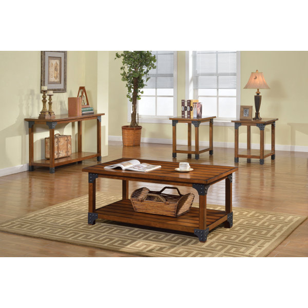 hokku designs galao 3 piece coffee table set & reviews | wayfair hokku designs galao 3 piece coffee table set & reviews | wayfair