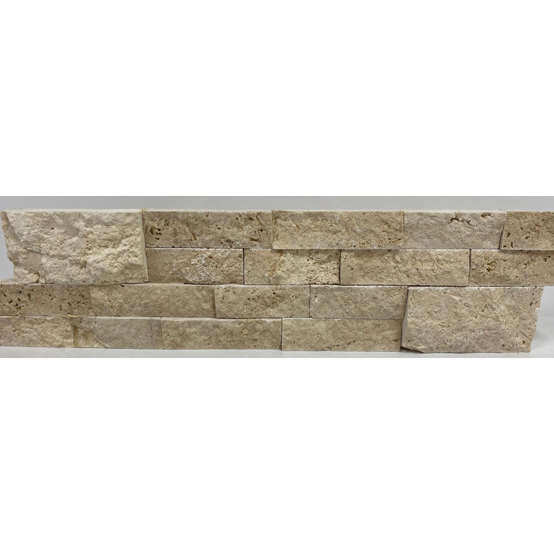 Ledger Panels Autumn Leaves Ledger Panels 6 X 24 Travertine Stacked Stone Tile Wayfair