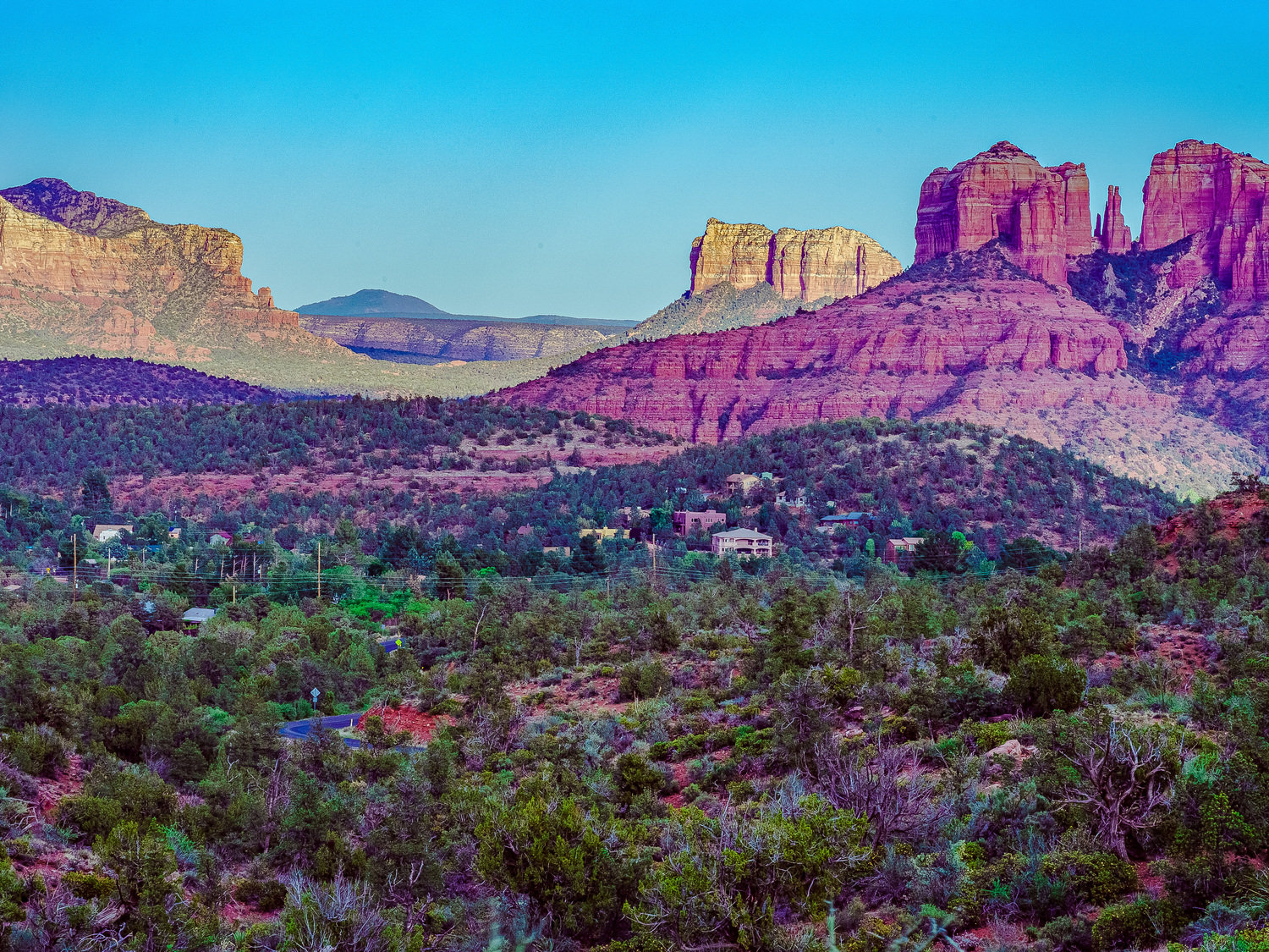 Made & Curated Red Rock Red Rocks Landscape In Sedona Arizona by Brian