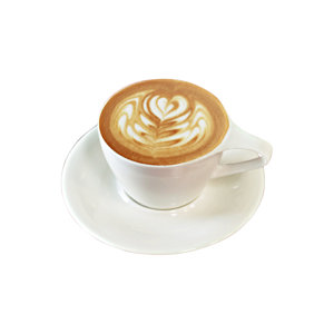 FINA Latte Cup and Saucer Set (Set of 2)
