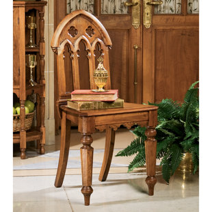 The Abbey Gothic Revival Side Chair by Design Toscano