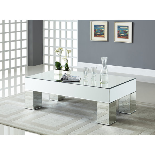Elliot Mirrored Coffee Table Wayfair