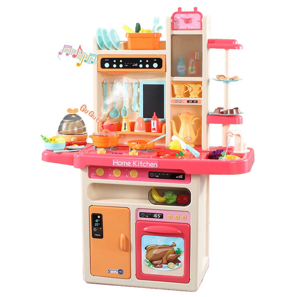 Qyshop Simulates The Steam Water Spray Children S Toy Kitchen Set Wayfair