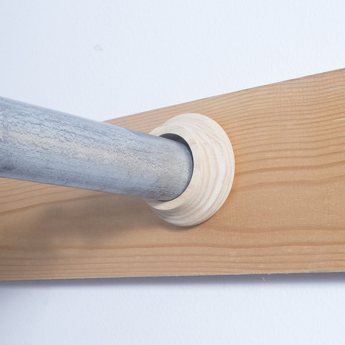 Design House 1 3 8 In Natural Wood Closet Pole Socket 5 Pack