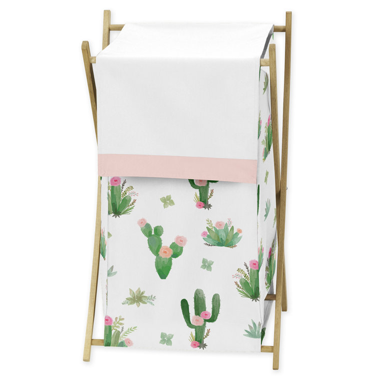 Sweet Jojo Designs Cactus Floral Laundry Hamper Reviews Wayfair