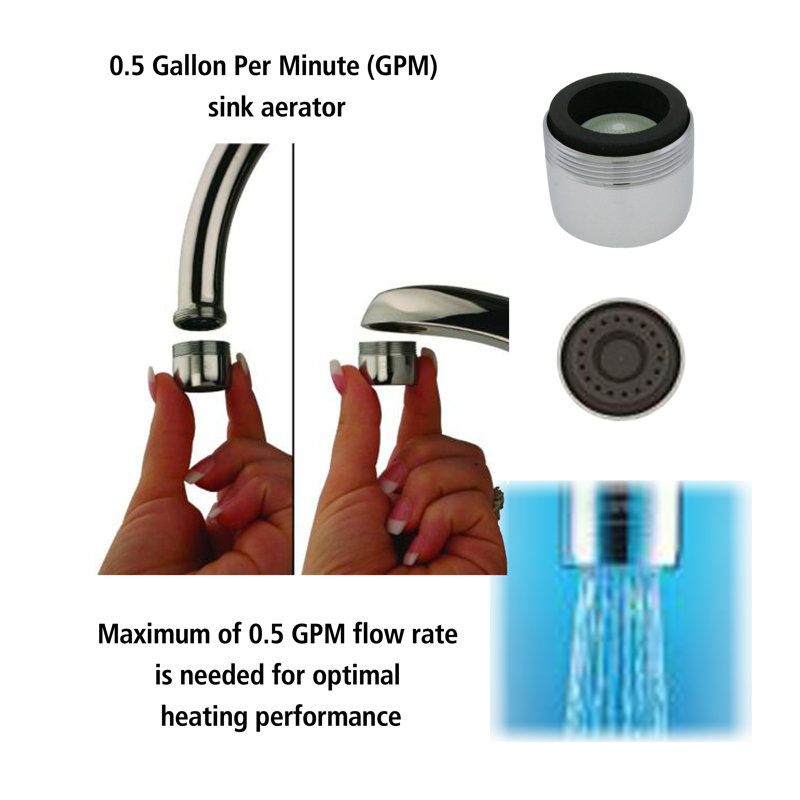 Atmor Industries Ltd Super 900 3kw 110v 0 5 Gpm Electric Tankless Water Heater Reviews Wayfair