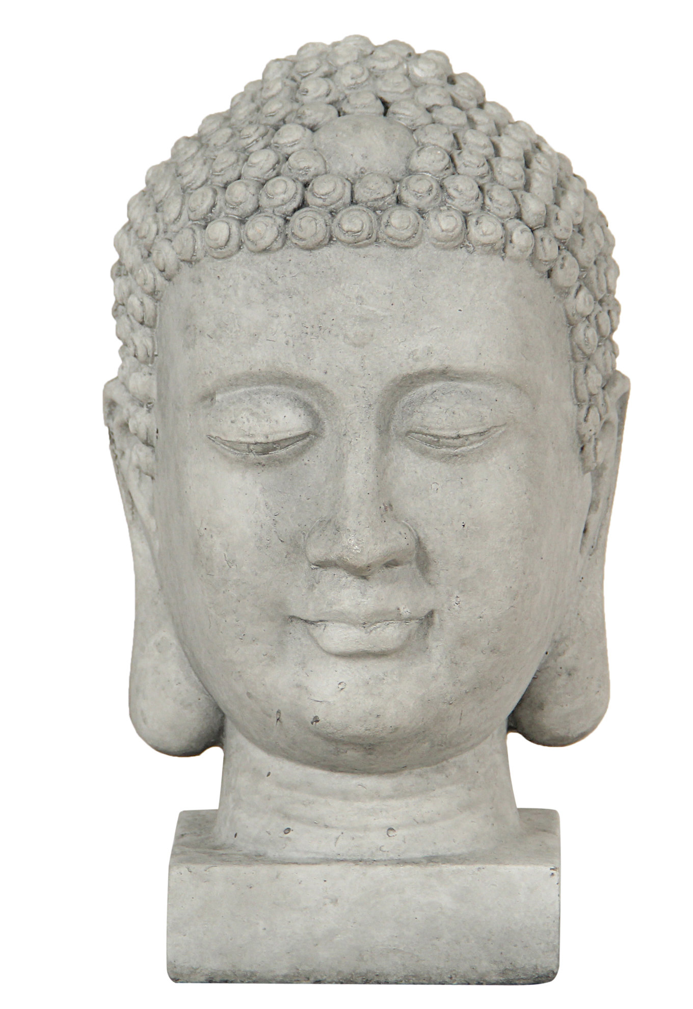 Tranquility 14 High Buddha Head Accent Statue