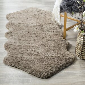 Isacc Hand-Tufted Silver Area Rug