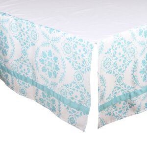 Medallion Tailored Crib Dust Ruffle