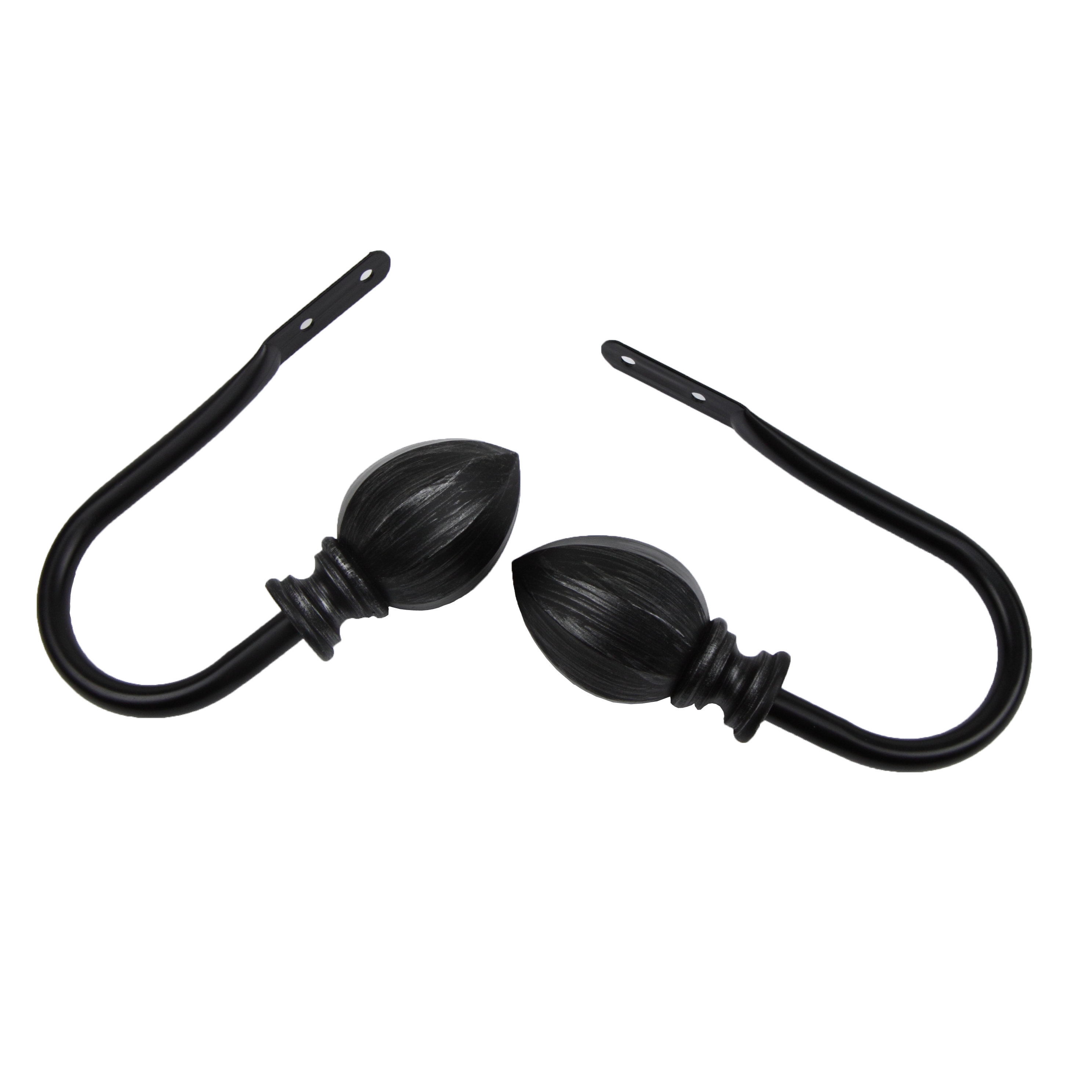 Latitude Run® Byrns Threaded Curtain Holdback Wayfair