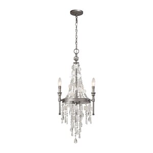 Reid 3-Light Crystal Chandelier