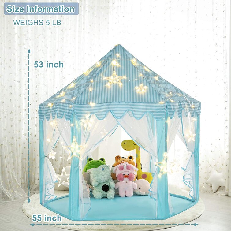 KIDS Play Tent House Girls Toys Outdoor Indoor Princess Castle Mesh Tents BR 