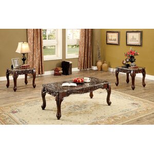 Doory 3 Piece Coffee Table Set