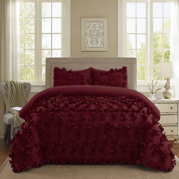Pink Flower Comforter Set Wayfair