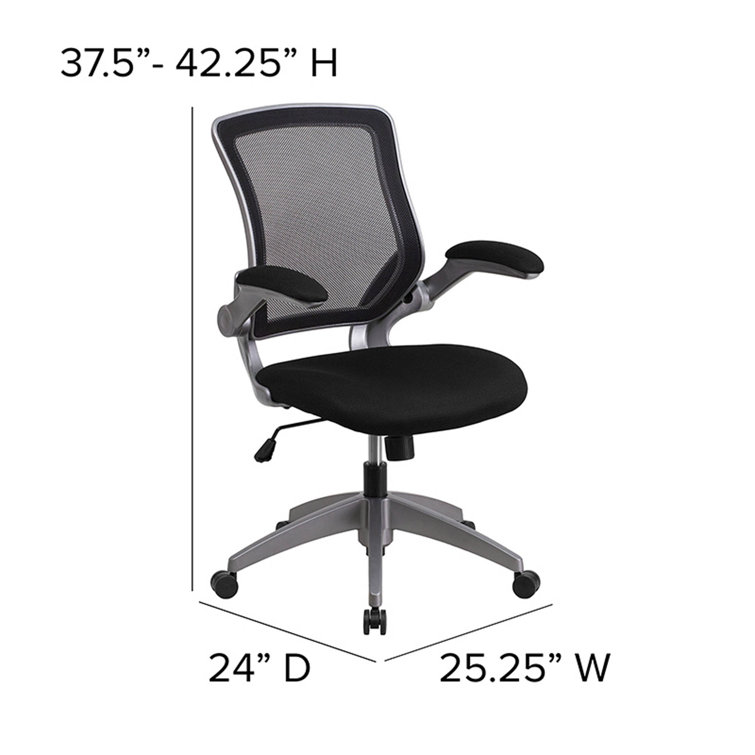 Offex Mid Back Burgundy Fabric Multi Functional Ergonomic Task Chair Offex Mid Back Burgundy Fabric Multi Functional Ergonomic Task Chair
