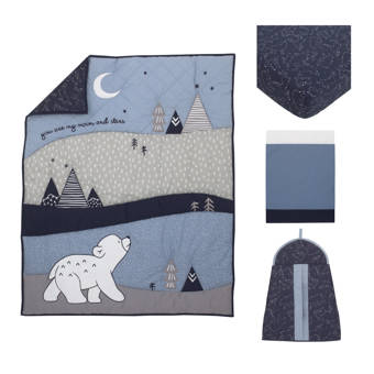 polar bear crib bedding set