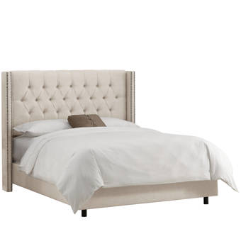 Wrought Studio Brenner Queen Tufted Upholstered Low Profile Storage Platform Bed Wayfair Ca