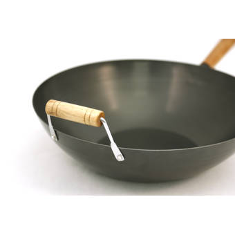 Mint Pantry Terrance 14 Non Stick Carbon Steel Wok Reviews Wayfair