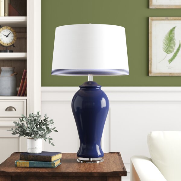 navy blue table lamps
