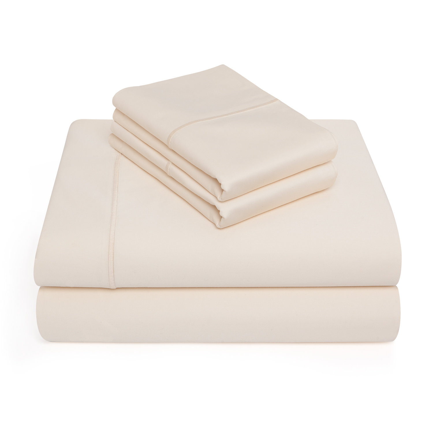 Vivendi 100 Cotton Sateen Sheet Set & Reviews Wayfair