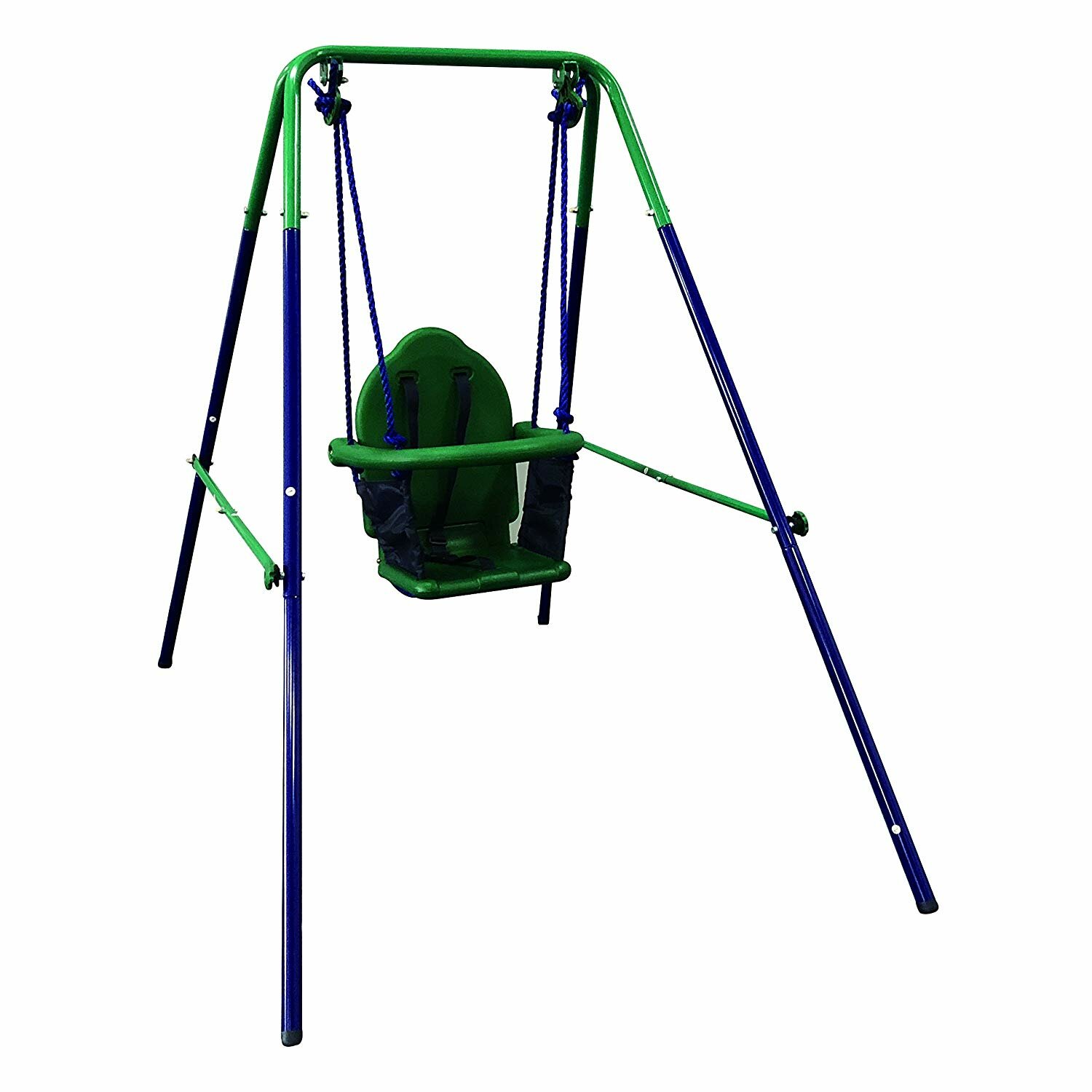 Toddler Baby Swing Portable Indoor Outdoor Folding Safety Chair Playground