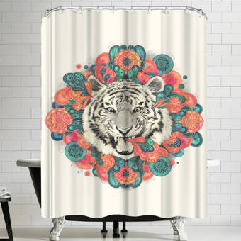 Wrought Studio Gina Single Shower Curtain Wayfair
